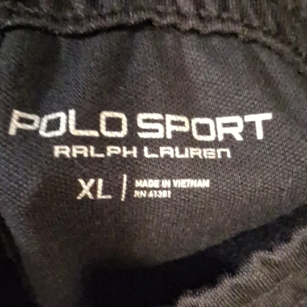 Polo Sport Ralph Lauren Black With White Strip Track Suit - Picture 6 of 10